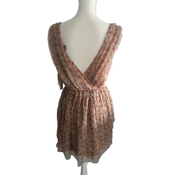 HYPE Tiered Patterned Ruffle Dress Size 4 NEW with tags - Picture 5 of 7